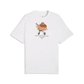 PUMA Junior Varsity I Relaxed Basketball Tee Men, Sports, White, 3XL