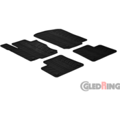 Rubber car mats Mercedes GLE-Class 2015-2019 (W166)