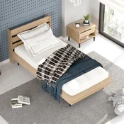 Hanah Home Komplet spavaca soba za tinejdžere ON22-S, Hrast