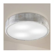 Brilagi - Stropna svetilka PINO 3xE27/15W/230V borovica/srebrna, premer 47,5 cm