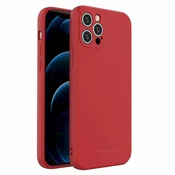 Wozinsky Color Case silikonska fleksibilna izdržljiva maska za iPhone 12 Pro crvena