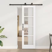 vidaXL drsna vrata ORKDAL bela 61x198.5 cm