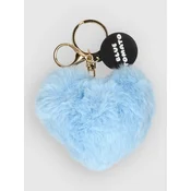 Blue Tomato Heart Bag Charm light blue