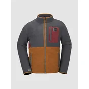 Volcom Fleecer Full jopica s kapuco charcoal