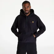 Mikina Carhartt WIP Hooded American Script Sweat Black L