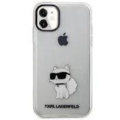 Karl Lagerfeld Karl Lagerfeld zaščitni ovitek Ikonik Choupette Transparent , Iphone 11/XR, (20689584)