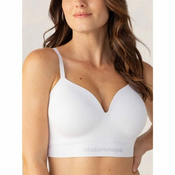 Madamshape Brezžični nedrček za oblikovanje Comfort | UPVITA Bela XL
