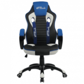 Bytezone BYTEZONE RACER PRO (ČRNA/SIVA/MODRA) gaming stol, (692992)