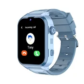 Djecji 4G Smartwatch | GPS | Kamera | Video Call | SOS | IP65 | Plavi | DENVER