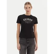 Guess Majica V6RI02 J1314 Črna Regular Fit