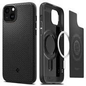 Spigen Spigen Mag Armor MagSafe - ohišje za iPhone 15 (mat črno)