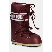 Otroške snežke Moon Boot ICON NYLON roza barva, 80D1400440