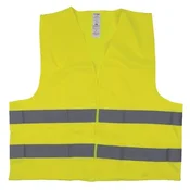 Odsevni jopič Donau Safety - rumena barva, velikost. S