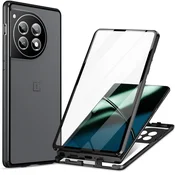 GS Ovitek za OnePlus 12 5G, dvojno magnetno steklo, črn