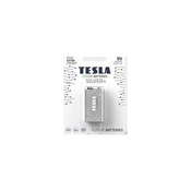 TESLA BATERIJE 9V SREBRNE  (6LR61 / BLISTER FOLIJA 1 KOS)