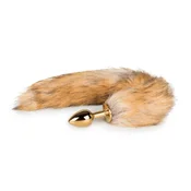 analni čep Fox Tail No. 1, zlat