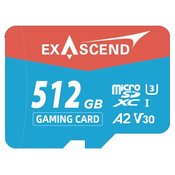 Exascend UHS-I microSD Card Series 512GB Gaming