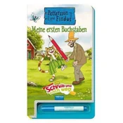 Pettersson & Findus, Schreib und wisch weg - Meine ersten Buchstaben, m. Stift