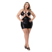 Baci – Wetlook mini obleka 3240 Plus Size