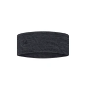 Buff LIGHTWEIGHT MERINO WOOL HEADBAND, trak, siva 135580