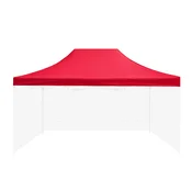 Aga Streha za prodajni kiosk 3x4,5m Rdeča