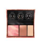 Avon 3-v-1 paleta za obraz, rdečilo za lica, bronzer, osvetljevalec, zlata ura