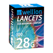 Wellion lancete 28G, 100 kos