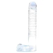 Clarity - stekleni dildo (prozoren)