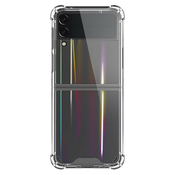 TPU gel ovitek Guard za Samsung Galaxy Z Flip4 - rainbow