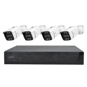 PNI House IPMAX POE 3LR Komplet za video nadzor, NVR s 4 priključki POE in 10 v omrežju, ONVIF in 4 kamere z IP 3MP