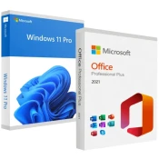 MICROSOFT licenca Windows 11 Pro & Microsoft Office Professional Plus 2021 Bundle (PC)
