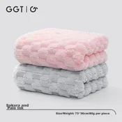 GGT Set peškira, 36x73cm, 2 komada, Roze-sivi