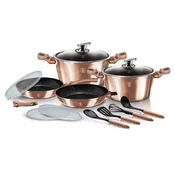 Berlingerhaus Berlinger Haus Komplet granitnih loncev Rose Gold 13 kosov 30118