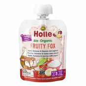 HOLLE BIO Fruity fox - dječja voćna kašica s jogurtom