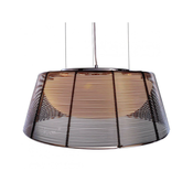 Deko-Light 342032 - Luster na sajli FILO 3xE27/60W/230V O 39 cm crna