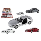 Kinsmart Car Mercedes-Benz SLS AMG kovina/plastenka 13 cm za raztezanje - mešanica barv
