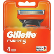 Gillette Fusion5 nadomestna glava brivnika - 4 kosi