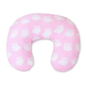 shumee Snemljiva blazina za hranjenje fižolovo vrečko - Pink Owls