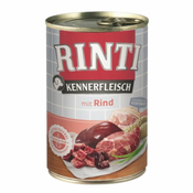 Rinti Mokra hrana Kennerfleisch, 6 x 400 g - Govedina