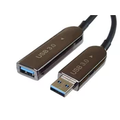 PREMIUMCORD Kabel USB3.0 2.0 podaljšek optični AOC kabel A/Male - A/Female 10m