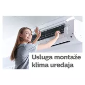 Usluga montaže klima uređaja (Korel, Midea, Samsung, LG)