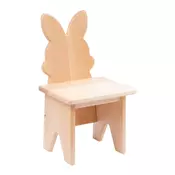 Personalized Wooden Kids’ Chair – Unique Design & Premium Quality! – Bunny Natural