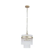 Searchlight 11200-1GO - Luster na lancu LARA 1xE27/60W/230V