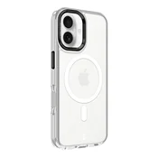 Ovitek Tactical Magsafe Magforce 2.0 za Apple iPhone 17, prozoren - črn