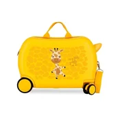 Roll Road Happy Pets deciji kofer na tockicima - žuta ( 49.910.45 )