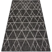 Rugsx Preproga v videzu sisala FLOORLUX 20508 črna 60x110 cm Črna