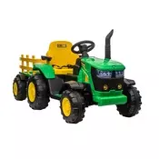 Električni traktor zelene barve