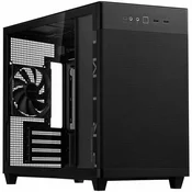 Kucište Asus Prime AP201 TG, Small tower, kaljeno staklo, bez napajanja, Micro ATX, Black AP201 ASUS PRIME CASE TG