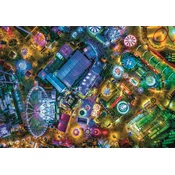 Clementoni - Puzzle Zimska čudežna dežela v Londonu - 2 000 kosov