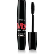 Gabriella Salvete Oh My Gab! My Curl maskara za volumen in privihanje trepalnic odtenek Black 14,5 ml